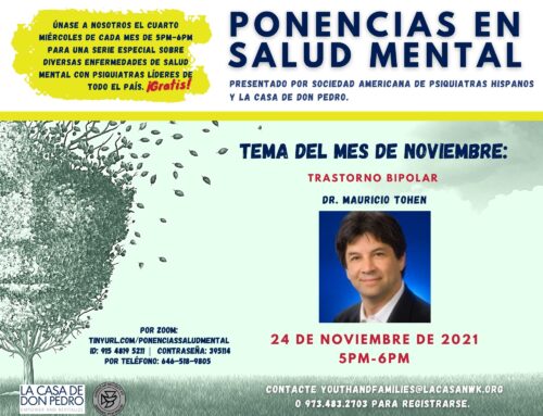 La Casa offering FREE Mental Health Speaker Series in Spanish